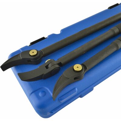 Ab Tools 3pc Adjustable Pry Bar 10\" 12\" 15\" Locking Crow Wrecking Bar Angle Foot Te855 Ab Tools 3pc Adjustable Pry Bar 10\" 12\" 15\" Locking Crow Wrecking Bar Angle Foot Te855