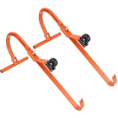 Heavy Duty Aluminum Alloy Ladder Stabilizer Set Ladder Roof Hook With Wheel Sg Heavy Duty Aluminum Alloy Ladder Stabilizer Set Ladder Roof Hook With Wheel Sg