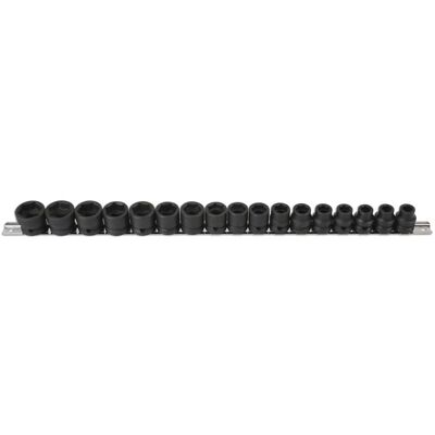 Laser 6486 - Socket Set, 1/2" diameter, 17 pieces - Socket Set Laser 6486 - Socket Set, 1/2" diameter, 17 pieces - Socket Set