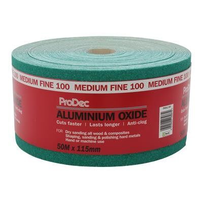 ProDec 10 m Green Fine Grit Sandpaper Roll - Sandpaper Roll ProDec 10 m Green Fine Grit Sandpaper Roll - Sandpaper Roll