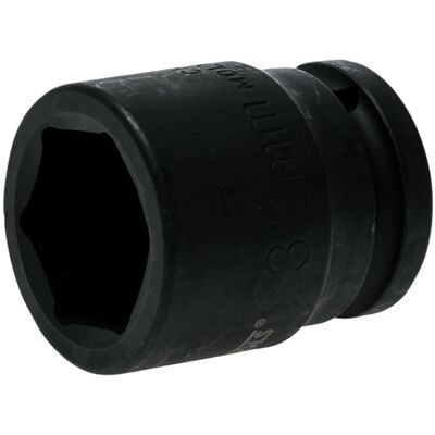 Teng Impact Socket 32mm - Impact Socket, 3/4in Drive, Hexagon 6-Point Teng Impact Socket 32mm - Impact Socket, 3/4in Drive, Hexagon 6-Point