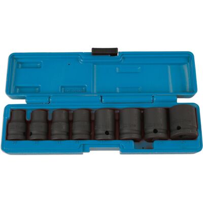 Laser - 6490 - Drive 1/2 - 10-24 mm - Impact Socket Set Laser - 6490 - Drive 1/2 - 10-24 mm - Impact Socket Set