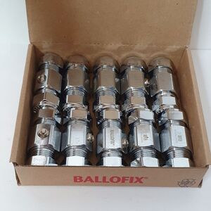 Ballofix Isolation Valve - 15mm Chrome Ballofix Isolation Valve - 15mm Chrome