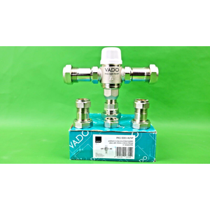 Vado Protherm 15mm/22mm In-Line Thermostatic Valve Tmv3 Approved Pro-5001 W/np Vado Protherm 15mm/22mm In-Line Thermostatic Valve Tmv3 Approved Pro-5001 W/np