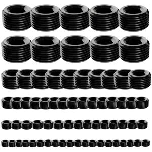 Sodial Carbon Steel Pipe Plug Fitting,1/8 1/4 3/8 1/2 3/4in Male Internal Hex8095 Sodial Carbon Steel Pipe Plug Fitting,1/8 1/4 3/8 1/2 3/4in Male Internal Hex8095