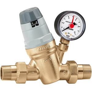 Altecnic Caleffi 6 Bar Pressure Reducing Valve With Pressure Gauge, 1/2\ Altecnic Caleffi 6 Bar Pressure Reducing Valve With Pressure Gauge, 1/2\