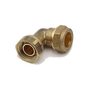 Prima Plus Primaplus Compression Bent Tap Connector 15mm X 1/2\" (Pack Of 10) Prima Plus Primaplus Compression Bent Tap Connector 15mm X 1/2\" (Pack Of 10)