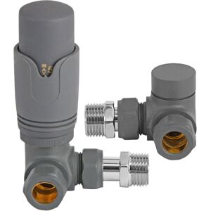 Tower Thermostatic Radiator Valve Corner Valves Trv Anthracite Grey 90 Rad Set Tower Thermostatic Radiator Valve Corner Valves Trv Anthracite Grey 90 Rad Set