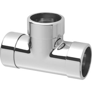 Mcalpine 42mm Chrome Plated Tee - 42ecb - Free Next-Day Delivery Mcalpine 42mm Chrome Plated Tee - 42ecb - Free Next-Day Delivery