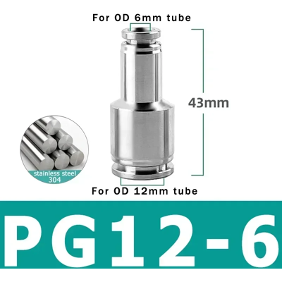 Does Not Apply 304 Stainless Steel Pneumatic Tube Connector Quick Release Coupling Pu Hose Hard Does Not Apply 304 Stainless Steel Pneumatic Tube Connector Quick Release Coupling Pu Hose Hard