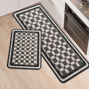 Ly4u Kitchen Rug Sets, 2 Piece Non Slip Kitchen Mats And Rugs Runner Set, Rubbe Ly4u Kitchen Rug Sets, 2 Piece Non Slip Kitchen Mats And Rugs Runner Set, Rubbe