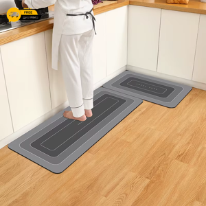 Does Not Apply 1pcs Kitchen Floor Mat Waterproof, Anti-Skid, Anti-Dirty Foot Mat Household Door Does Not Apply 1pcs Kitchen Floor Mat Waterproof, Anti-Skid, Anti-Dirty Foot Mat Household Door