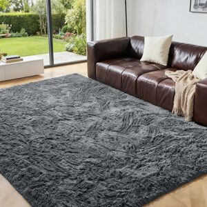 Omerai Grey Rug Living Room Rug Bedroom Anti Slip Fluffy Rugs Faux Fur Carpet P Omerai Grey Rug Living Room Rug Bedroom Anti Slip Fluffy Rugs Faux Fur Carpet P