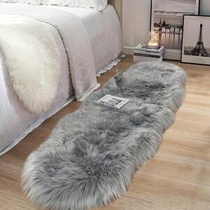 Ellecila Faux Sheepskin Area Rug - Fluffy Fur Rugs - Sheepskin Throw Washable Non Slip S Ellecila Faux Sheepskin Area Rug - Fluffy Fur Rugs - Sheepskin Throw Washable Non Slip S