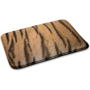 Decormat Bedroom Soft Carpet Anti-Slip Rug Washable Floor Mat Tiger Fur 75cm X 45cm Decormat Bedroom Soft Carpet Anti-Slip Rug Washable Floor Mat Tiger Fur 75cm X 45cm