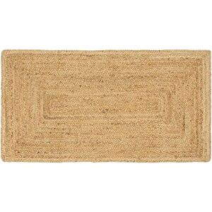 Rug Beige 60 X 200 Cm Jute Vidaxl Rug Beige 60 X 200 Cm Jute Vidaxl
