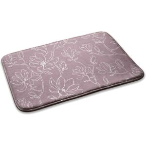 Decormat Bedroom Soft Carpet Anti-Slip Rug Floor Mat Magnolia Flowers 75cm X 45cm Decormat Bedroom Soft Carpet Anti-Slip Rug Floor Mat Magnolia Flowers 75cm X 45cm
