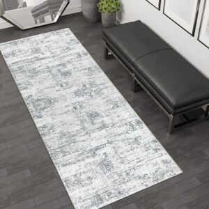 Cekene Modern Runner Rugs For Hallway Grey 65x180cm Kitchen Runner Mat Non-Slip Cekene Modern Runner Rugs For Hallway Grey 65x180cm Kitchen Runner Mat Non-Slip