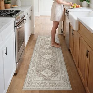 Genimo Runner Rug 80x200cm–washable Non-Slip Carpet For Hallway,Entryway,Bedr Genimo Runner Rug 80x200cm–washable Non-Slip Carpet For Hallway,Entryway,Bedr
