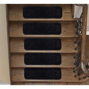 Emmahome Soft Shaggy Carpet Stair Treads Non-Slip Machine Washable Mats/rugs, I Emmahome Soft Shaggy Carpet Stair Treads Non-Slip Machine Washable Mats/rugs, I