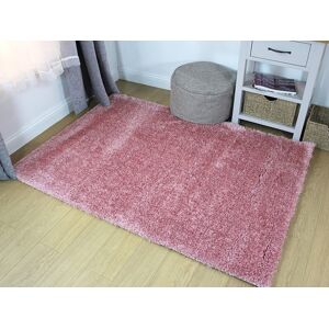 Flair Rugs Velvet Shaggy Rug Modern Blush Pink 120x170cm Soft Thick Large Deep Pile Carpet Flair Rugs Velvet Shaggy Rug Modern Blush Pink 120x170cm Soft Thick Large Deep Pile Carpet