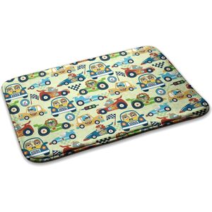 Decormat Carpet Non Slip Floor Rug Soft Bedroom Non Slip Animals In Cars 75cm X 45cm Decormat Carpet Non Slip Floor Rug Soft Bedroom Non Slip Animals In Cars 75cm X 45cm