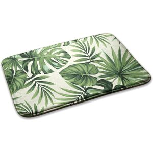 Decormat Floor Mat Carpet Non Slip Bedroom Rug Leaves Of Tropical Plants 75cm X 45cm Decormat Floor Mat Carpet Non Slip Bedroom Rug Leaves Of Tropical Plants 75cm X 45cm