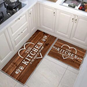 Jeffel Kitchen Mat Sets Non-Slip Durable Kitchen Floor Rug, 2 Pieces Washable Kitchen Jeffel Kitchen Mat Sets Non-Slip Durable Kitchen Floor Rug, 2 Pieces Washable Kitchen