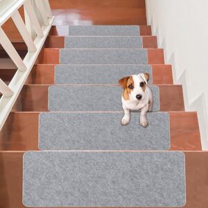 Strixorn 14pcs Stair Treads Carpet Non Slip, 55 * 20cm Self-Adhesive Floor Stair Carpets Strixorn 14pcs Stair Treads Carpet Non Slip, 55 * 20cm Self-Adhesive Floor Stair Carpets
