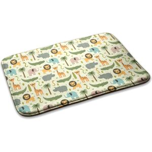 Decormat Bedroom Soft Carpet Anti-Slip Rug Floor Mat Animals And Plants 90cm X 60cm Decormat Bedroom Soft Carpet Anti-Slip Rug Floor Mat Animals And Plants 90cm X 60cm