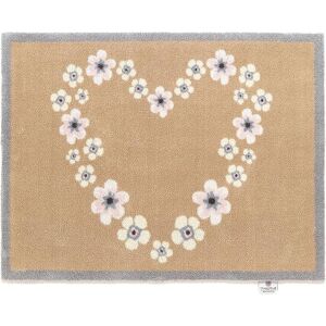Hug Rug 'Floral Heart' Superb Quality Eco-Friendly Fab! Indoor Barrier Doormat Hug Rug 'Floral Heart' Superb Quality Eco-Friendly Fab! Indoor Barrier Doormat