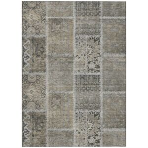 Homeroots.Co 8' X 10' Taupe Beige And Tan Patchwork Washable Indoor Outdoor Area Rug Homeroots.Co 8' X 10' Taupe Beige And Tan Patchwork Washable Indoor Outdoor Area Rug