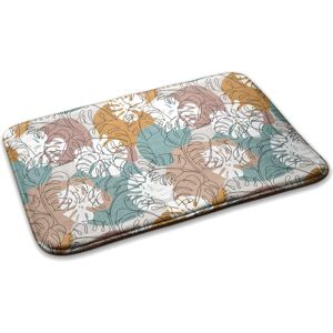 Decormat Bedroom Soft Carpet Anti-Slip Rug Floor Mat Leaves And Shapes 75cm X 45cm Decormat Bedroom Soft Carpet Anti-Slip Rug Floor Mat Leaves And Shapes 75cm X 45cm