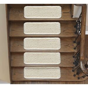Emmahome Soft Shaggy Carpet Stair Treads Non-Slip Machine Washable Mats/rugs, I Emmahome Soft Shaggy Carpet Stair Treads Non-Slip Machine Washable Mats/rugs, I