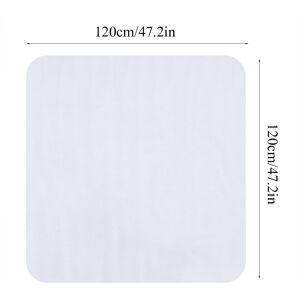(120*120cm)Transparent Pvc Chair Mat For Hard Floor Protector Cover Home Of Tu (120*120cm)Transparent Pvc Chair Mat For Hard Floor Protector Cover Home Of Tu