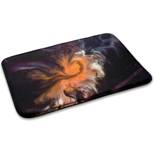 Decormat Washable Soft Non Slip Rug Carpet Bedroom Abstract Space Form 90cm X 60cm Decormat Washable Soft Non Slip Rug Carpet Bedroom Abstract Space Form 90cm X 60cm