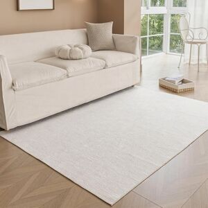Obundi Rugs For Bedroom, 120x160cm, Cream Low Pile Rug, Washable Large Rug, Area Rugs Obundi Rugs For Bedroom, 120x160cm, Cream Low Pile Rug, Washable Large Rug, Area Rugs