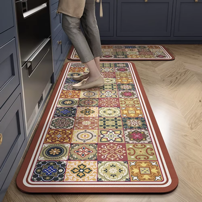 Does Not Apply Kitchen Mat Absorbent Printed Kitchen Rugs Non-Slip Area Mat Hallway Long Carpet Does Not Apply Kitchen Mat Absorbent Printed Kitchen Rugs Non-Slip Area Mat Hallway Long Carpet