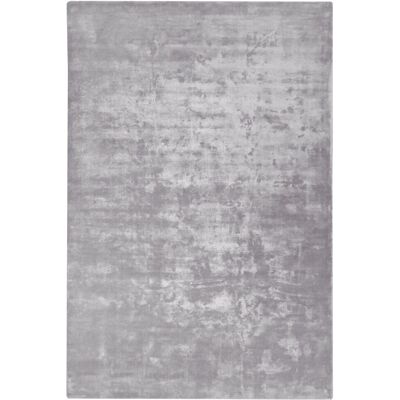 Beliani Light Grey Viscose Rug - 200x300 cm - Modern Beliani Light Grey Viscose Rug - 200x300 cm - Modern