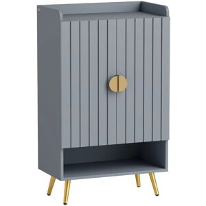 Homcom Modern Hallway Shoe Cupboard W/ Adjustable Shelves For Entryway Cabinet 15 Pair Homcom Modern Hallway Shoe Cupboard W/ Adjustable Shelves For Entryway Cabinet 15 Pair