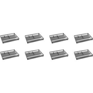 Osco Wiremesh Drawer Tidy - Black (Pack Of 8) Osco Wiremesh Drawer Tidy - Black (Pack Of 8)