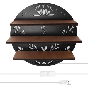 Sodial 3x(Round Butterfly Stand Crystal Display Storage Rack Hanging Floating1567 Sodial 3x(Round Butterfly Stand Crystal Display Storage Rack Hanging Floating1567