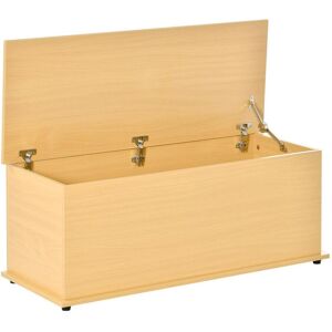 Homcom Storage Chest - Burlywood - Spacious Storage Furniture Homcom Storage Chest - Burlywood - Spacious Storage Furniture