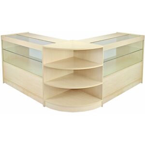Monster Cable Retail Counter Maple Shop Display Storage Cabinets Glass Shelves Showcase Orion Monster Cable Retail Counter Maple Shop Display Storage Cabinets Glass Shelves Showcase Orion