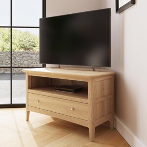 Fwstyle Ash 1 Drawer Tv Unit Ready Assembled With Shelf Brushed Handles Cable Hole Fwstyle Ash 1 Drawer Tv Unit Ready Assembled With Shelf Brushed Handles Cable Hole