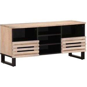 vidaXL TV Cabinet 100x34x46 cm Solid Wood Mango - TV Cabinet vidaXL TV Cabinet 100x34x46 cm Solid Wood Mango - TV Cabinet