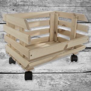 Woodeedoo Wooden Kitchen Veggie Fruit Potatoes Onions Cabbage Storage Crate Box Wheels Woodeedoo Wooden Kitchen Veggie Fruit Potatoes Onions Cabbage Storage Crate Box Wheels