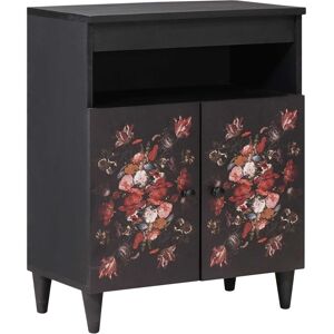 Vidaxl Storage Cabinets Multicolour 60 X 33.5 X 75 Cm Solid Mango Wood, Living R Vidaxl Storage Cabinets Multicolour 60 X 33.5 X 75 Cm Solid Mango Wood, Living R