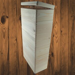 Woodeedoo 6 Tier Wooden Storage Crate Tower Stackable Slim Wheels Organiser 40x20x84cm Woodeedoo 6 Tier Wooden Storage Crate Tower Stackable Slim Wheels Organiser 40x20x84cm