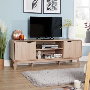 Home Source Tv Stand Media Unit Curved Frame 150cm Wide Storage Cabinets Home Furniture Unit Home Source Tv Stand Media Unit Curved Frame 150cm Wide Storage Cabinets Home Furniture Unit
